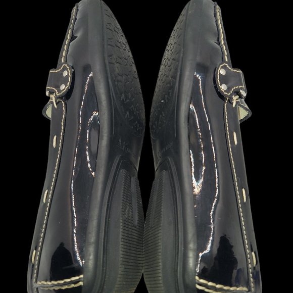 Anne Klein Black Patent Ritchey Loafer Women's Size 7 - Picture 4 of 9